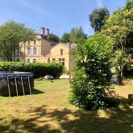 L'Abbaye Du Chateau Du Vallier Langoiran Bagian luar foto
