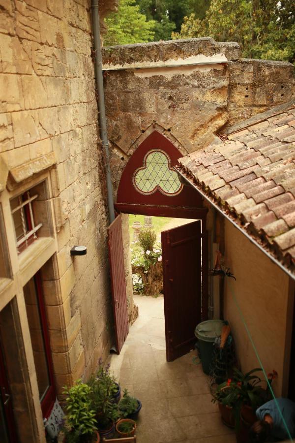 L'Abbaye Du Chateau Du Vallier Langoiran Bagian luar foto